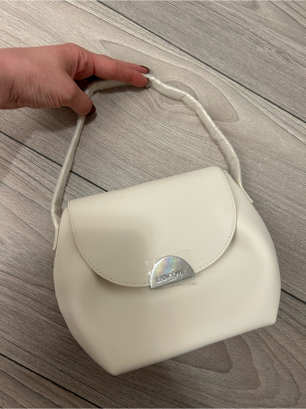 Cream Mini Shoulder Bag